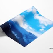 large format print- cloud