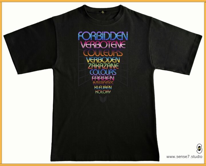 forbidden colour t shirt