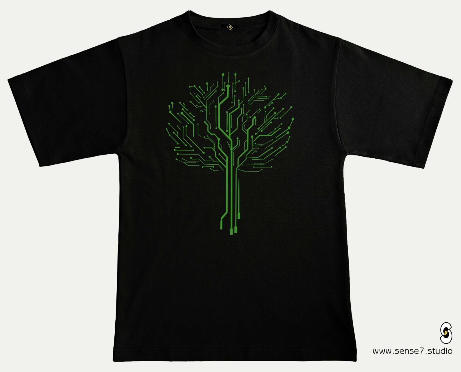 tree_ green_circuit_t shirt